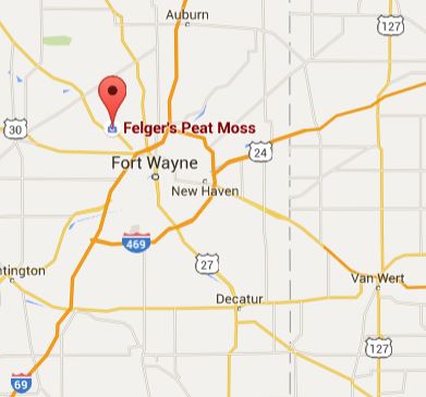 Felger's Peat moss - Address Map