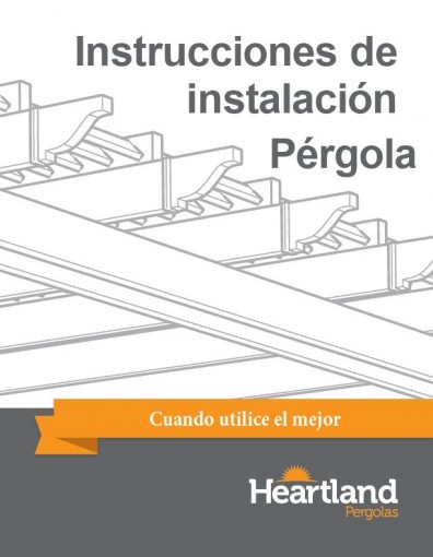spanish vinyl pergola kit installation guide